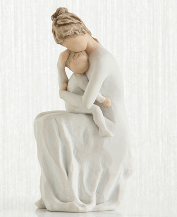 6.5 inchH For Always Figurine. inchNow and for always, I carry you in my heart inch Willow Tree® by Susan Lordi 
