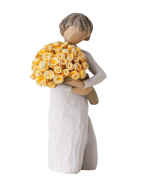 5.5 inchH Good Cheer Figurine inchWishing you sunny days of happiness inch Willow Tree® by Susan Lordi 