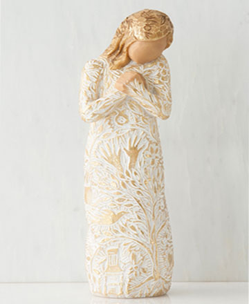 5 inchH Tapestry Figurine. A tapestry of memories...beautifully woven, deeply loved Willow Tree by Susan Lordi 