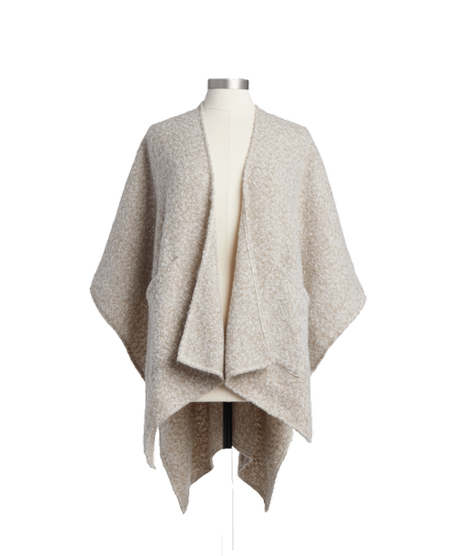 The Taupe Prayer Shrobe is a perfect hybrid of a comfy robe and fashionable shawl. This two-toned wardrobe accessory can be mixed and matched with any bottom to match the occasion you desire. As an added and encouraging touch, this taupe shrobe features a sweet sentiment on a unique patch, hidden inside its pocket. This shrobe's sentiment reads, “May God comfort you with peace and mercy and surround you with his love.” With a fashion-forward look, comfy fit and meaningful sentiment, you can happily treat yourself or gift for holidays, birthdays, anniversaries and other special occasions. Ideal for aunts, Mom, Grandma, sisters or friends, this is a reminder of faith for everyone. 42 inchW x 31 inchL