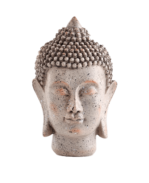 6 inchH x 4 inchW Buddha Head Statue