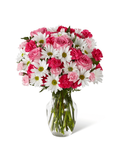 This bouquet was created to spread love and caring kindness wherever it might be sent. 15 inchhx14 inchw